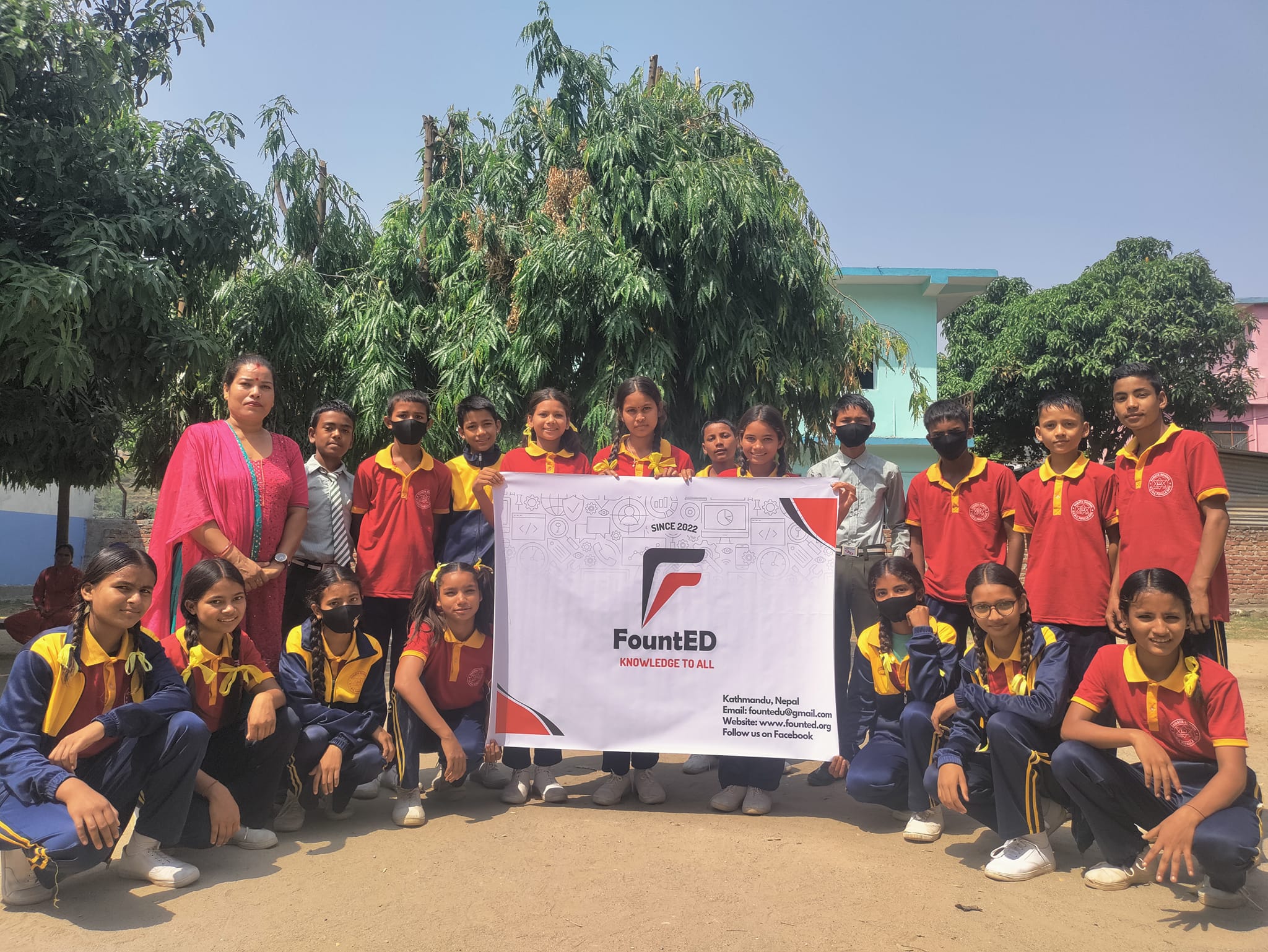 Physical Session at Samata School, Doti- Tech Awareness progarm